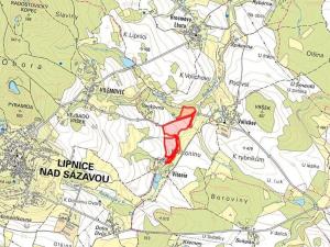 Prodej pole, Krásná Hora, 91455 m2