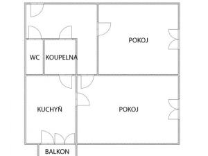 Prodej bytu 2+1, Ostrava - Poruba, Aleše Hrdličky, 42 m2