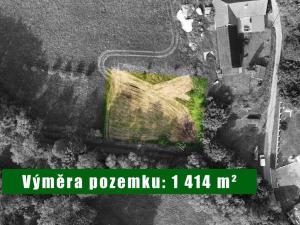 Prodej pozemku, Hustopeče nad Bečvou - Poruba, 1414 m2