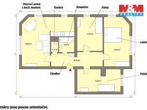 Pronájem bytu 4+kk, Mariánské Lázně - Úšovice, Franze Kafky, 90 m2