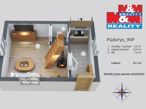 Prodej chaty, Ryjice, 30 m2