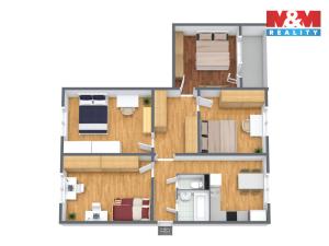 Prodej bytu 4+1, Sokolov, Spartakiádní, 88 m2