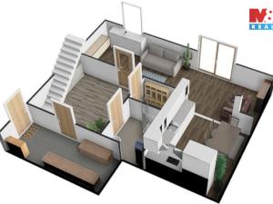 Prodej rodinného domu, Hostivice, 28. října, 90 m2