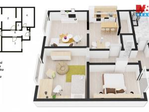 Prodej rodinného domu, Hradec Králové - Kukleny, Pražská třída, 91 m2