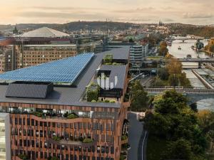 Pronájem kanceláře, Praha - Karlín, Karolinská, 1369 m2