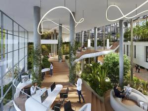 Pronájem kanceláře, Praha - Karlín, Karolinská, 400 m2