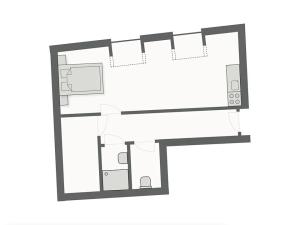 Pronájem bytu 1+kk, Jihlava, Kosmákova, 30 m2