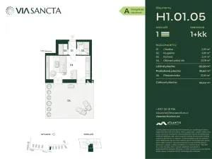 Prodej bytu 1+kk, Praha - Vinoř, Mladoboleslavská, 34 m2