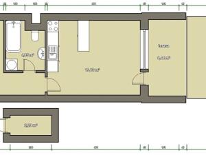 Pronájem bytu 1+kk, Brno, Hvozdecká, 38 m2