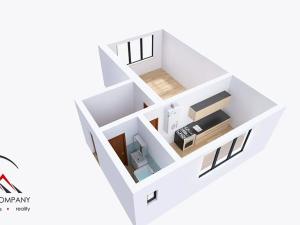 Pronájem bytu 1+1, Ostrava, Newtonova, 41 m2