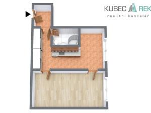 Prodej bytu 1+1, Nová Včelnice, Na Hliněnce, 43 m2