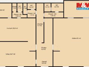 Prodej rodinného domu, Želízy, 640 m2