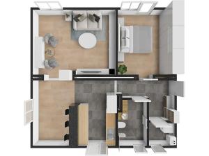 Prodej bytu 2+1, Praha - Košíře, Hübnerové, 82 m2