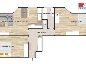 Prodej bytu 3+kk, Úvaly, U Hostína, 85 m2