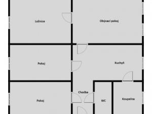 Pronájem bytu 4+1, Žamberk, Zemědělská, 100 m2