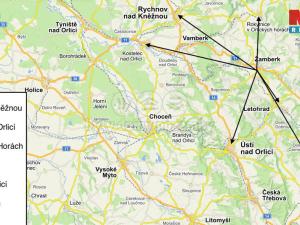 Pronájem bytu 4+1, Žamberk, Zemědělská, 100 m2