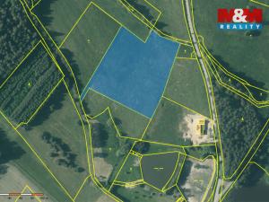 Prodej pole, Číměř - Sedlo, 15730 m2