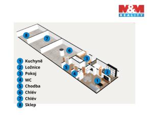 Prodej rodinného domu, Jilem, 209 m2