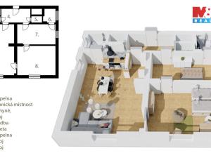 Prodej bytu 3+kk, Brno - Staré Brno, Schovaná, 87 m2