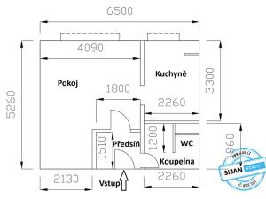 Pronájem bytu 1+1, Přerov, Teličkova, 32 m2