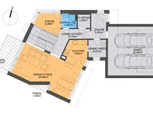 Prodej rodinného domu, Praha - Horní Počernice, Akrobatů, 197 m2