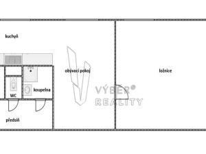 Pronájem bytu 2+1, Praha - Vinohrady, Nad Primaskou, 50 m2