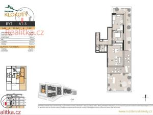 Prodej bytu 3+kk, Tábor, 93 m2