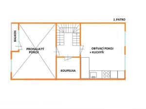 Pronájem pokoje, Brno, Marie Hübnerové, 14 m2