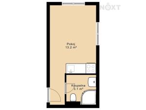 Prodej bytu 3+kk, Polná na Šumavě, 51 m2