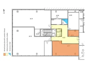 Pronájem kanceláře, Praha - Jinonice, Radlická, 85 m2