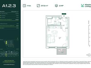 Prodej bytu 1+kk, Kladno, Pražská, 36 m2