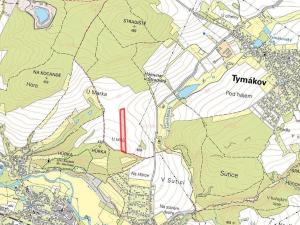 Prodej pole, Tymákov, 14498 m2