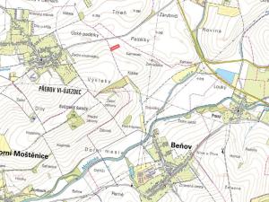 Prodej pole, Beňov, 4181 m2