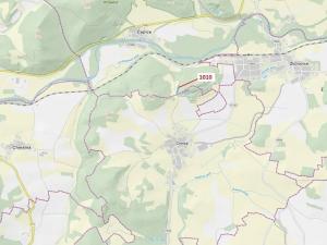 Dražba lesa, Rabí, 3054 m2