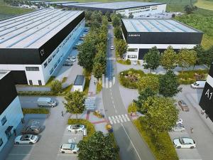 Pronájem skladu, Tuchoměřice, Podnikatelská, 1416 m2