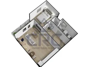 Pronájem bytu 2+kk, Opava, Kačírkova, 64 m2