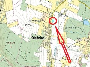 Prodej podílu zahrady, Olešnice, 377 m2