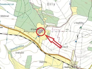 Prodej podílu zahrady, Přeštěnice, 443 m2