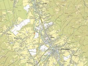 Prodej louky, Návsí, 4124 m2