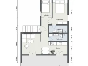 Prodej bytu 3+kk, Rogoznica, Chorvatsko, 82 m2