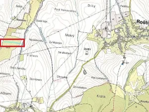 Prodej podílu pole, Cetechovice, 2537 m2