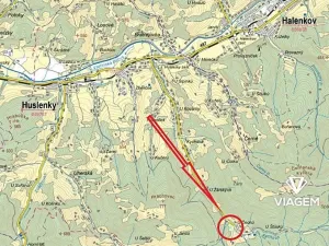 Prodej zahrady, Huslenky, 1746 m2