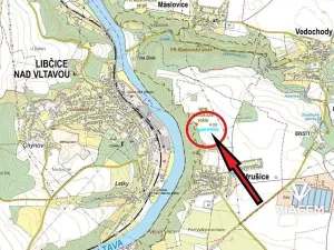 Prodej podílu pole, Větrušice, 4200 m2