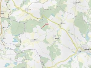 Dražba lesa, Žirovnice, 2356 m2