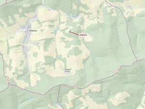 Dražba lesa, Zděchov, 2225 m2