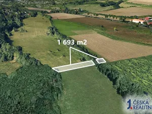 Prodej pole, Turnov, 1693 m2