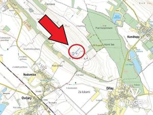 Prodej podílu pole, Všetaty, 3943 m2