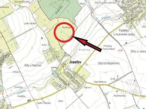 Prodej podílu pole, Josefov, 653 m2