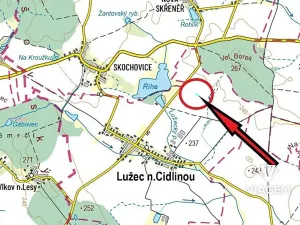 Prodej podílu pole, Lužec nad Cidlinou, 586 m2