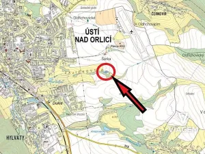 Prodej podílu pole, Ústí nad Orlicí, 1344 m2